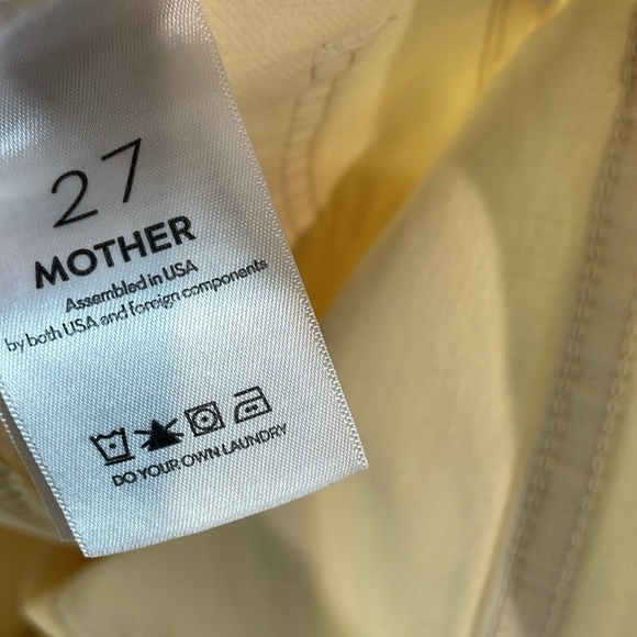 MOTHER | The Curdside Cargo Flood in Eggnog Size 27 NWT - Picture 8 of 9